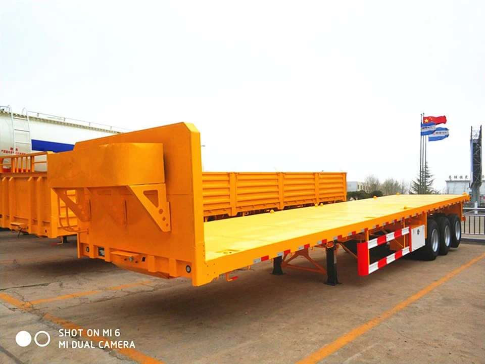 Semirimorchio a pianale piatto per container da 40 piedi