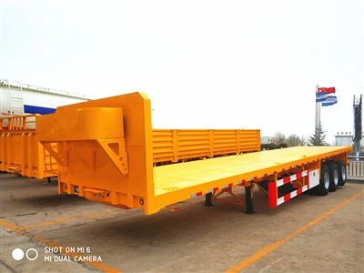 Semirimorchio a pianale piatto per container da 40 piedi