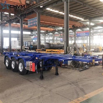 Rimorchio per camion scheletro container da 40FT