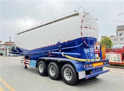Prezzi di fabbrica del rimorchio per cemento sfuso 45T Semirimorchio per cisterna di cemento sfuso in vendita