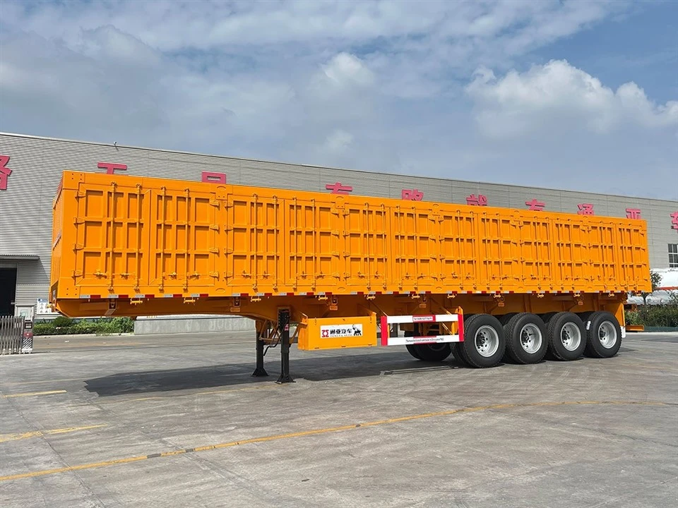 Trailer semifunzione laterale 120t