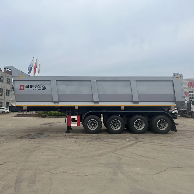 Semi di scarico posteriore da 60t con certificazione OTTC