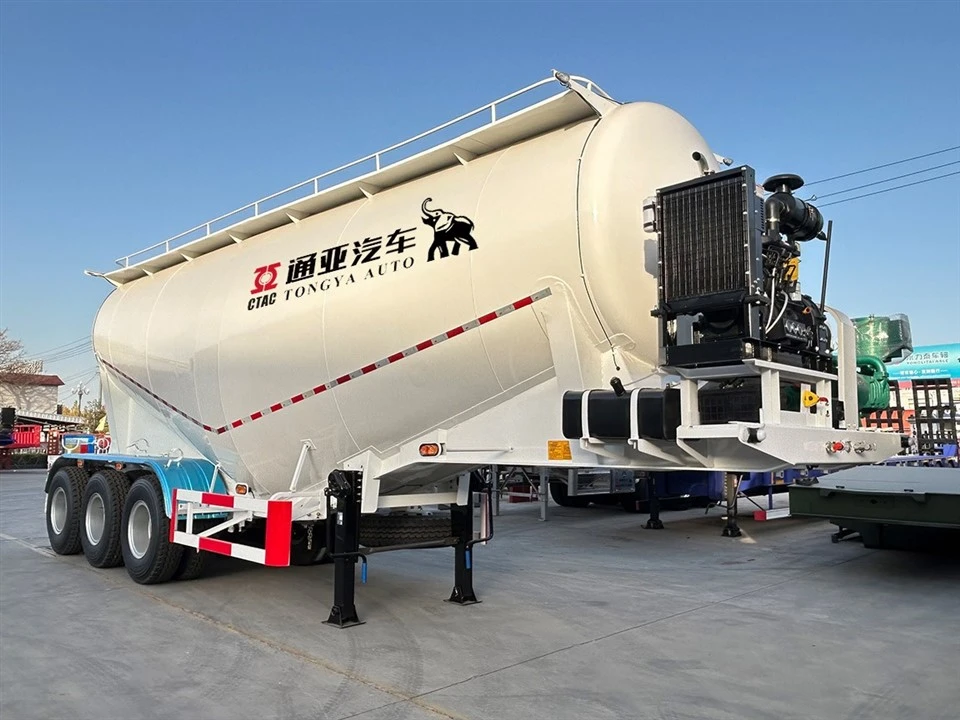 Semirimorchio per cisterna di cemento sfuso a 3 assi 40T