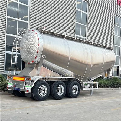 Rimorchio cisterna per cemento sfuso in alluminio