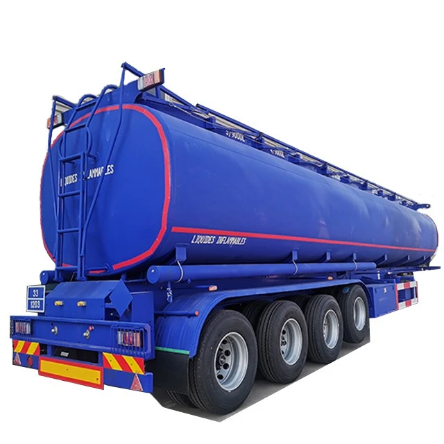 TONGYA Vendita calda 4 assi rimorchi cisterna per carburante liquido olio cisterna semirimorchio